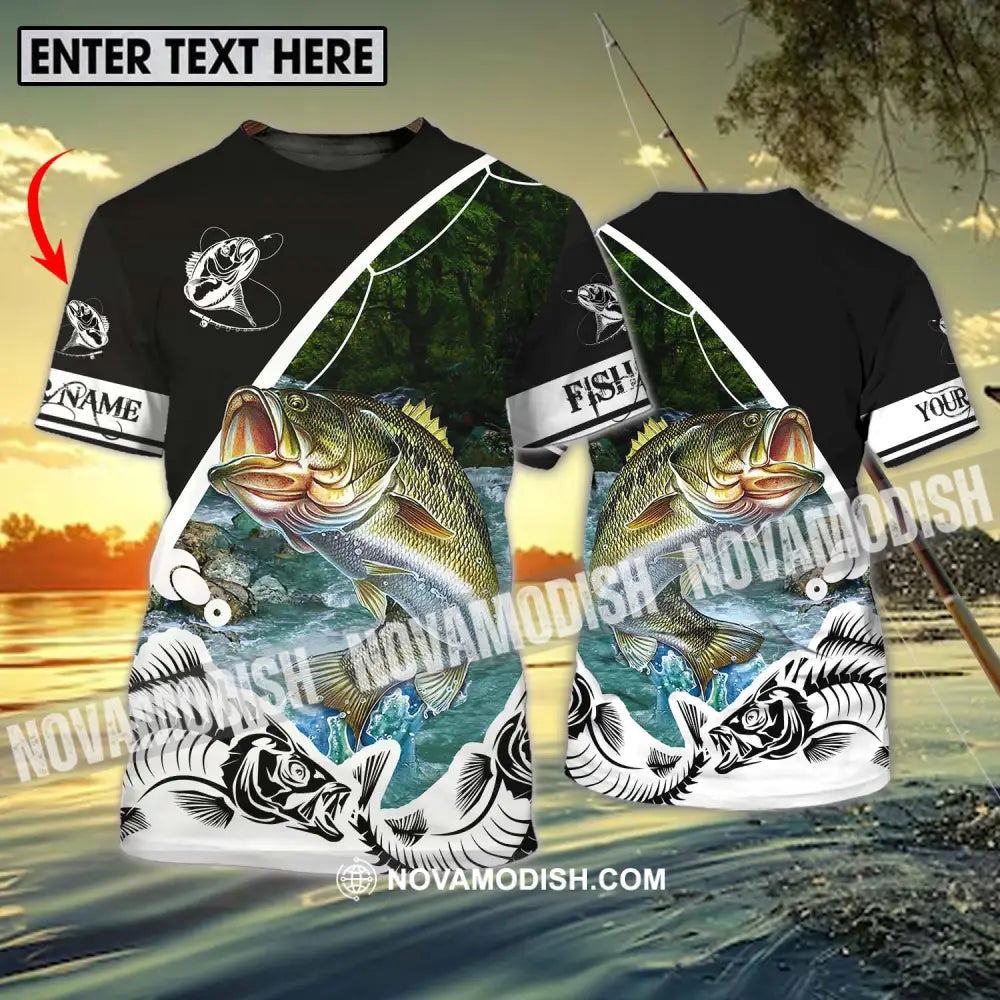 Unisex Shirt - Custom Name Fishing Lover Shirt T-shirt