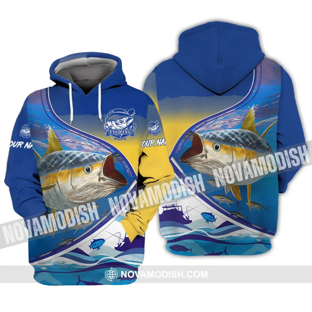 Unisex Shirt - Custom Name Fishing On Fishing Shirt Hoodie / S T-shirt