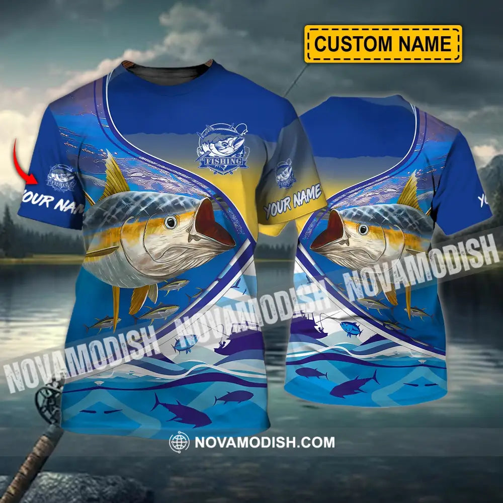 Unisex Shirt - Custom Name Fishing On Fishing Shirt T-shirt