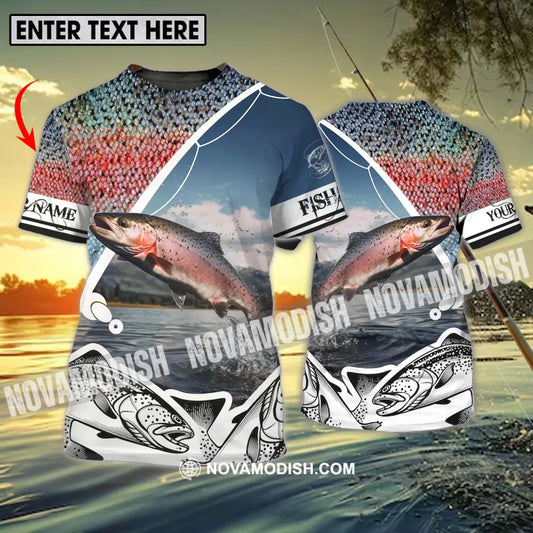 Unisex Shirt - Custom Name Fishing Shirt T-shirt