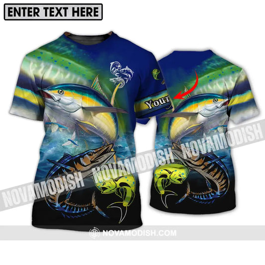 Unisex Shirt - Custom Name Fishing Shirt T-shirt