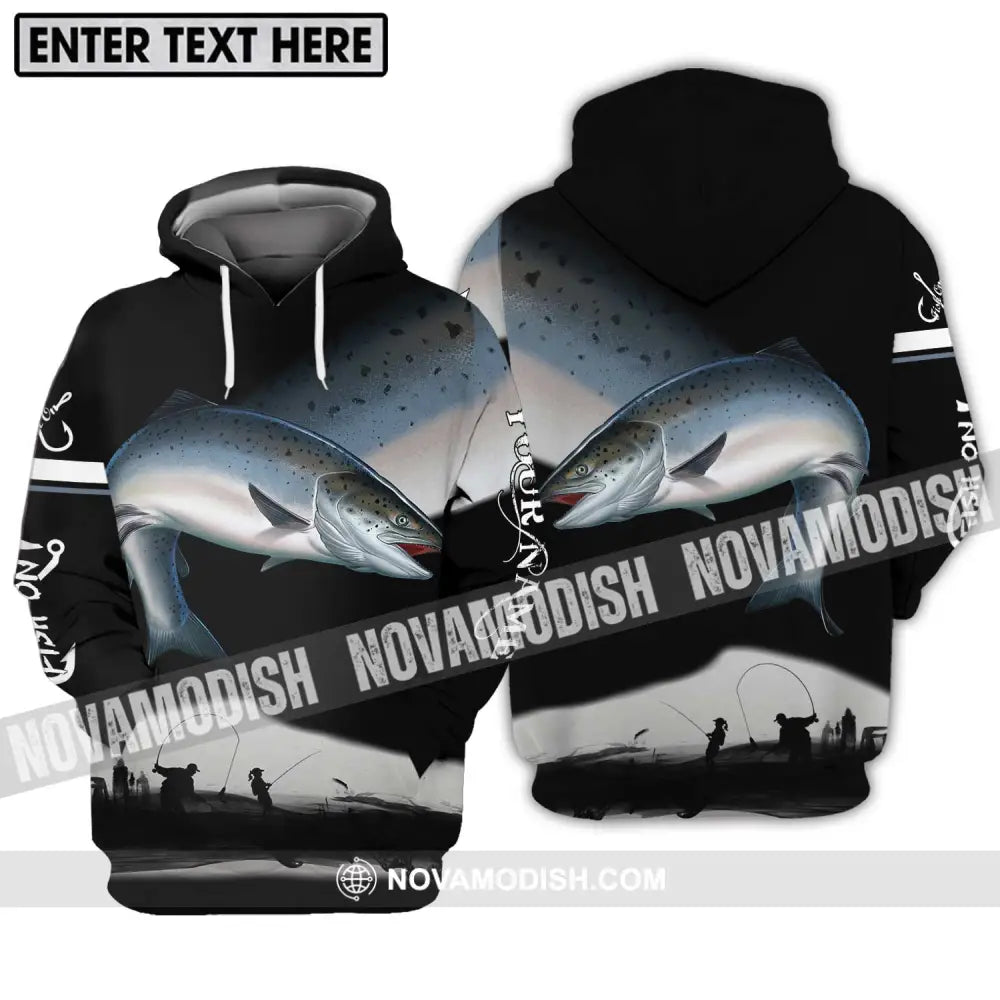 Unisex Shirt - Custom Name Fishing Team Shirt Hoodie / S T-shirt