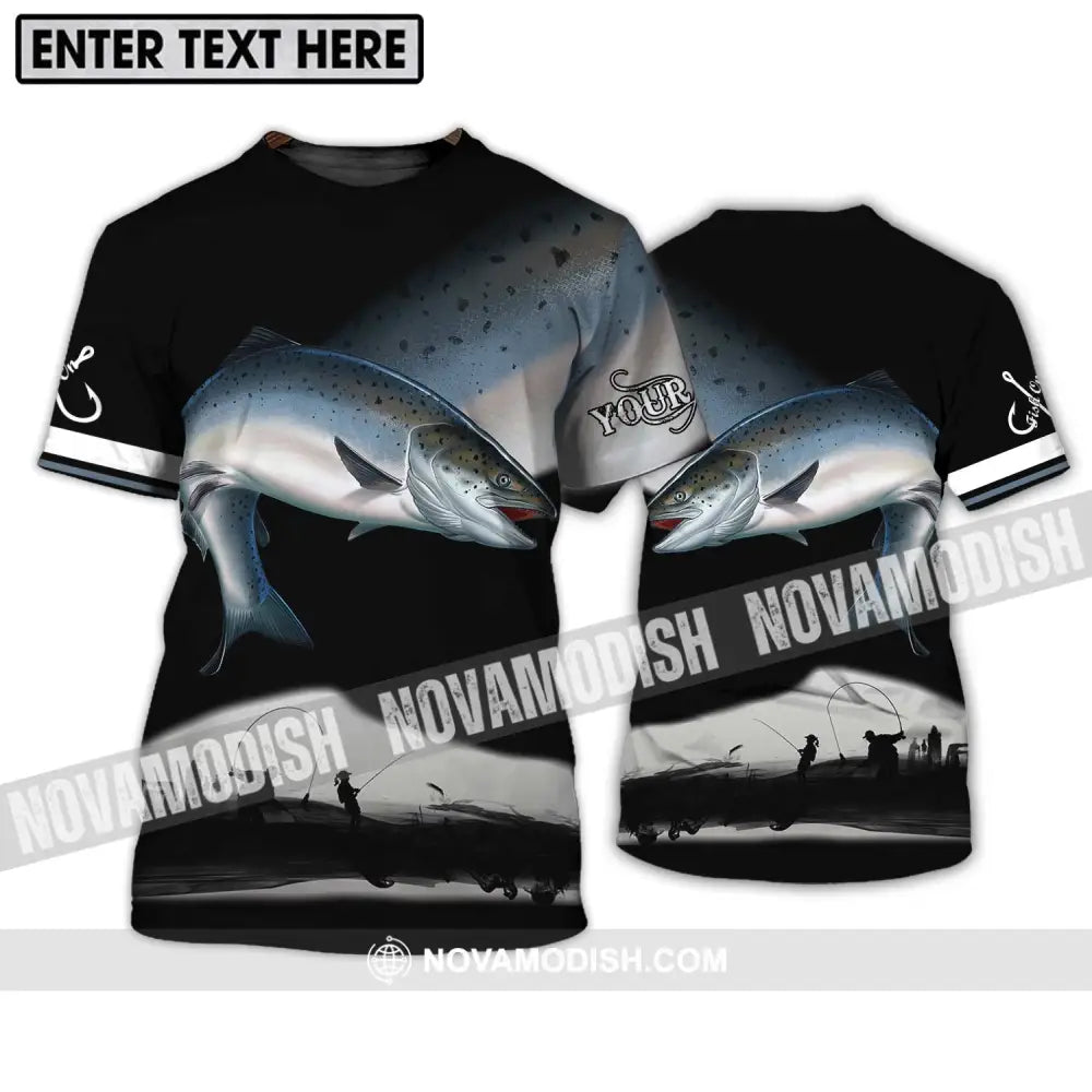 Unisex Shirt - Custom Name Fishing Team Shirt T-Shirt / S T-shirt