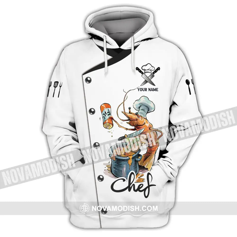 Unisex Shirt Custom Name For Chef Chefs T-Shirt Apparel Hoodie / S T-Shirt