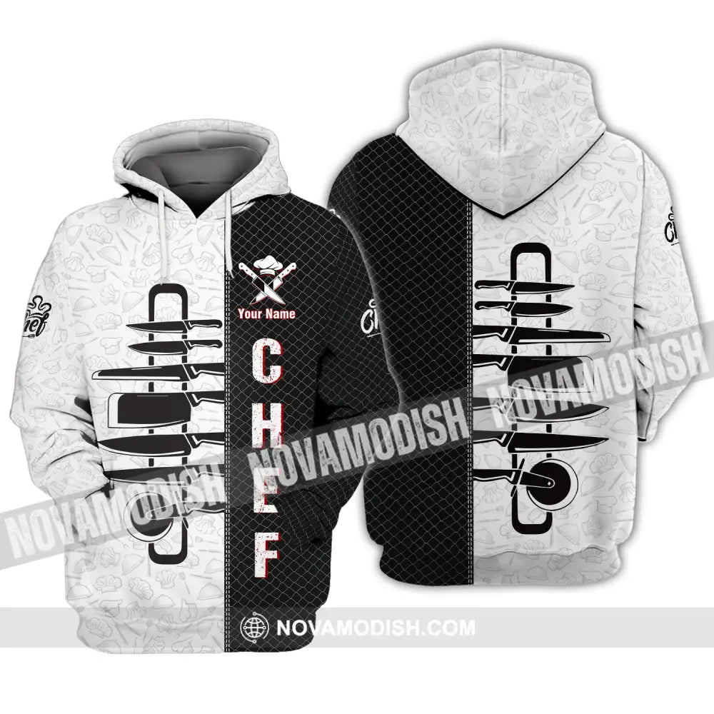 Unisex Shirt - Custom Name Shirt For Chef Hoodie / S T-shirt