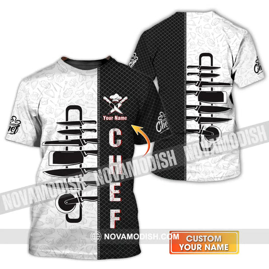 Unisex Shirt - Custom Name Shirt For Chef T-shirt