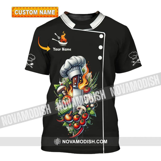 Unisex Shirt - Custom Name For Chef T-Shirt