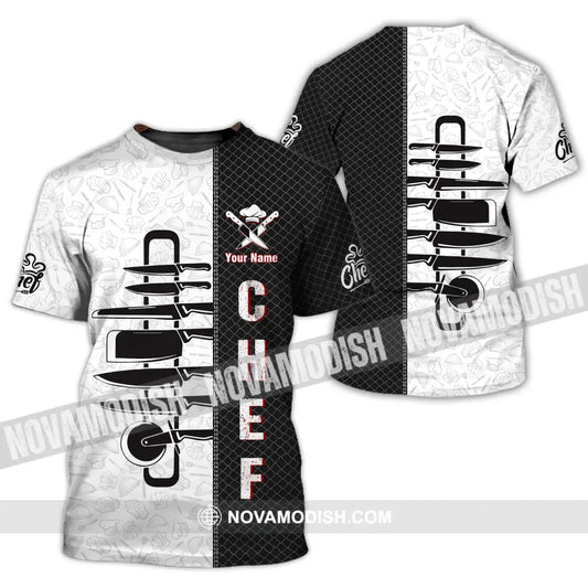 Unisex Shirt - Custom Name Shirt For Chef T-Shirt / S T-shirt