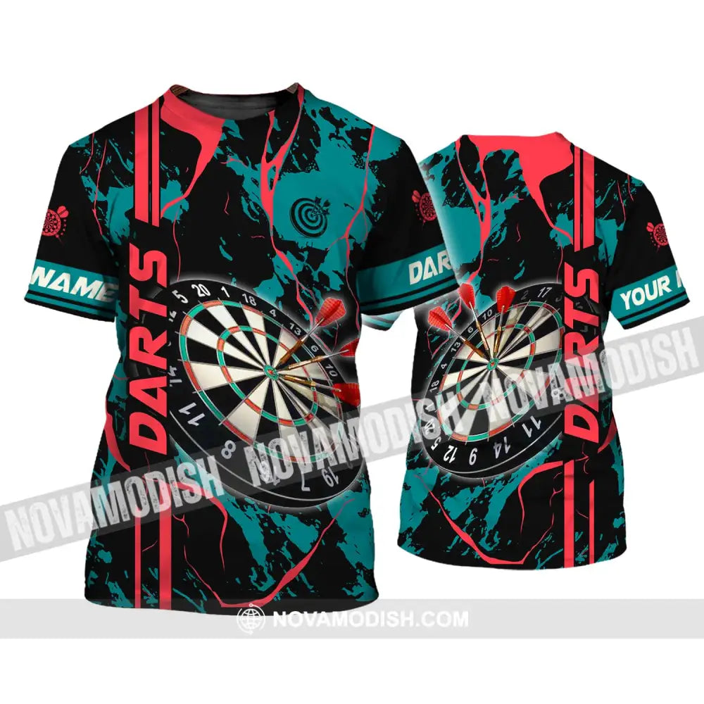 Unisex Shirt - Custom Name Shirt For Darts Lover T-Shirt / S T-shirt