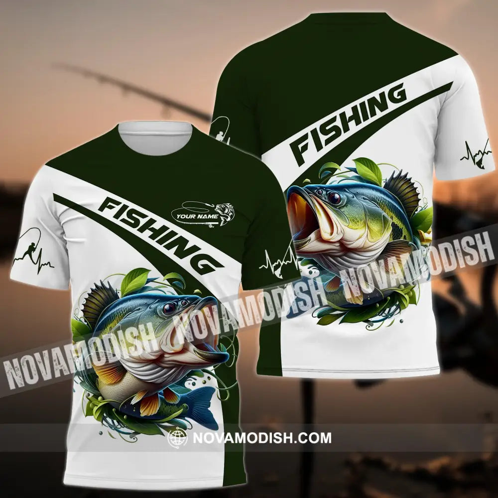 Unisex Shirt - Custom Name Shirt For Fisher Fishing T-Shirt / S T-shirt