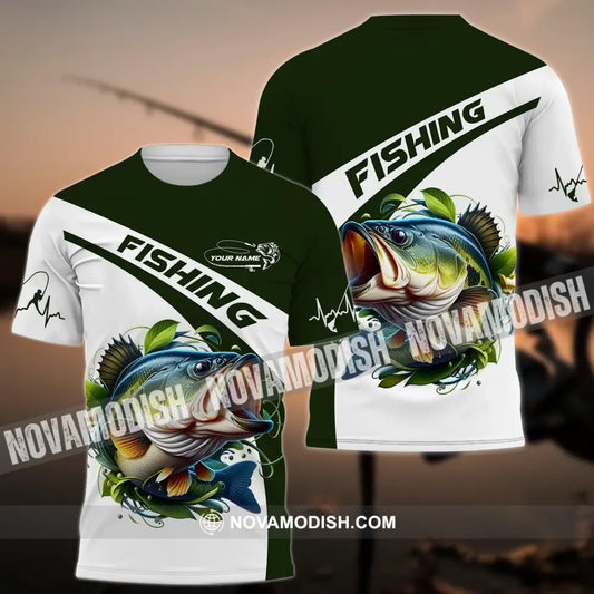 Unisex Shirt - Custom Name Shirt For Fisher Fishing T-Shirt / S T-shirt