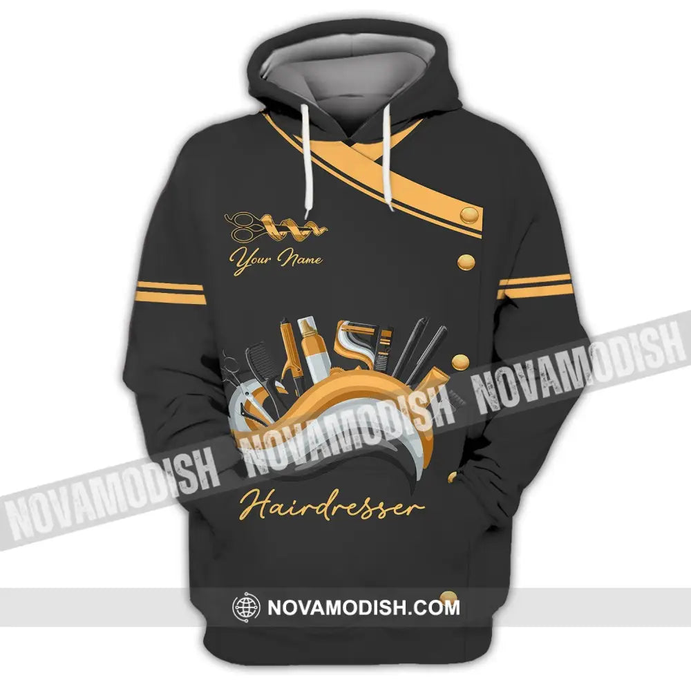 Unisex Shirt - Custom Name Shirt - Shirt For Hairdresser Hoodie / S T-shirt
