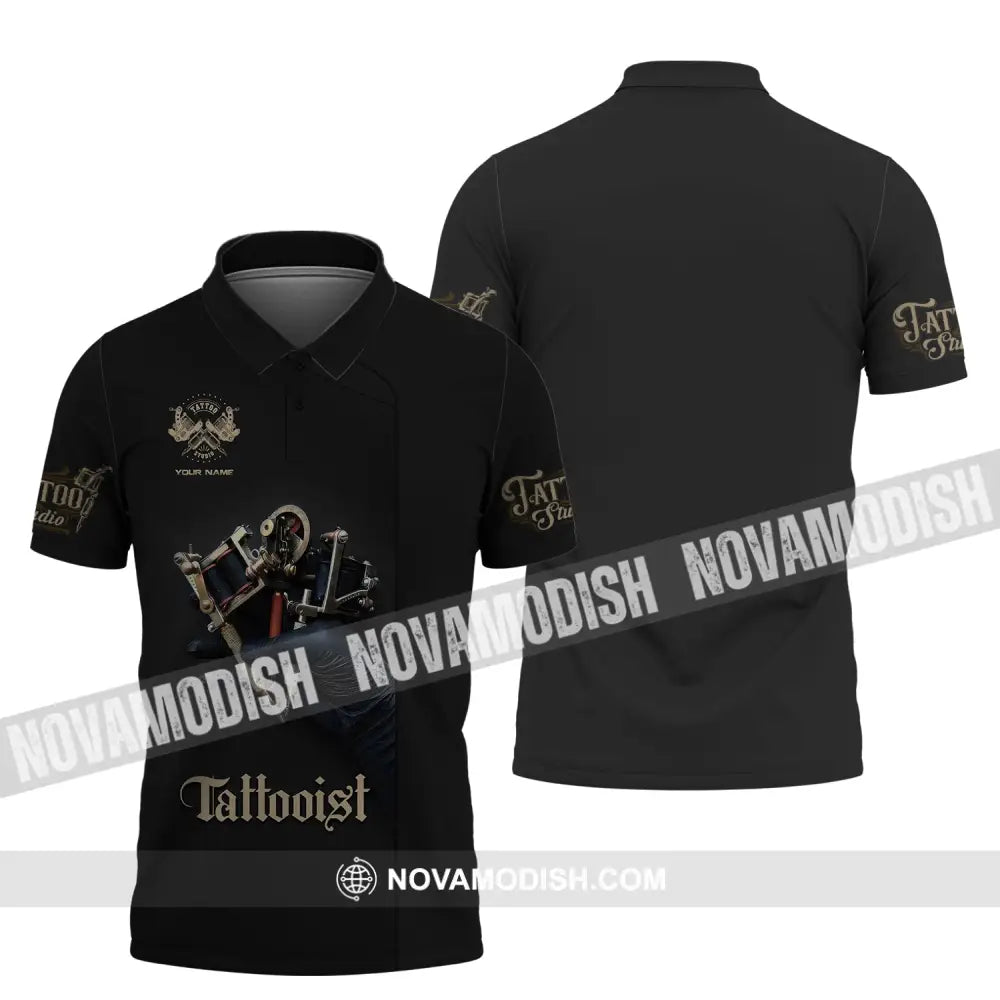 Unisex Shirt Custom Name For Tattooist Tattoo Artist Gift Polo / S T-Shirt