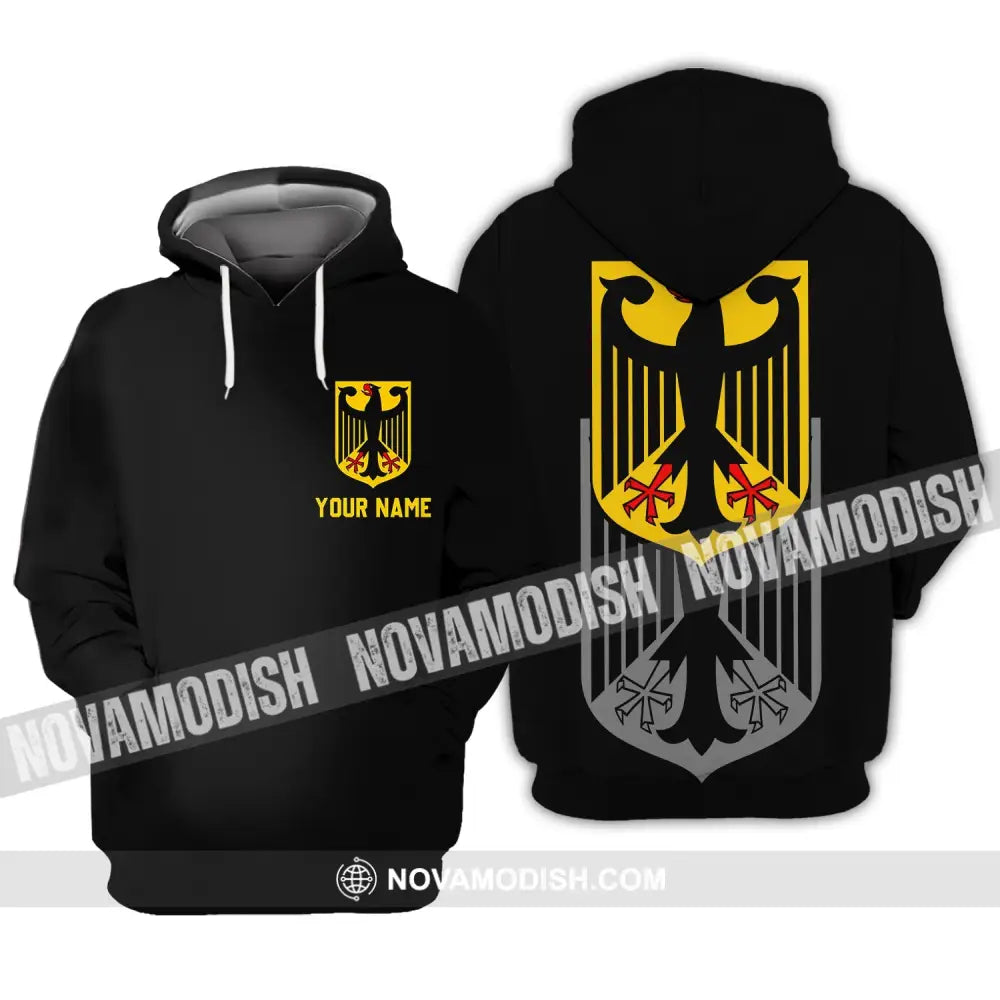 Unisex Shirt - Custom Name Shirt - Germany All Over Style Name Shirt Hoodie / S T-shirt