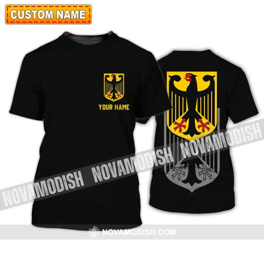 Unisex Shirt - Custom Name Shirt - Germany All Over Style Name Shirt T-shirt