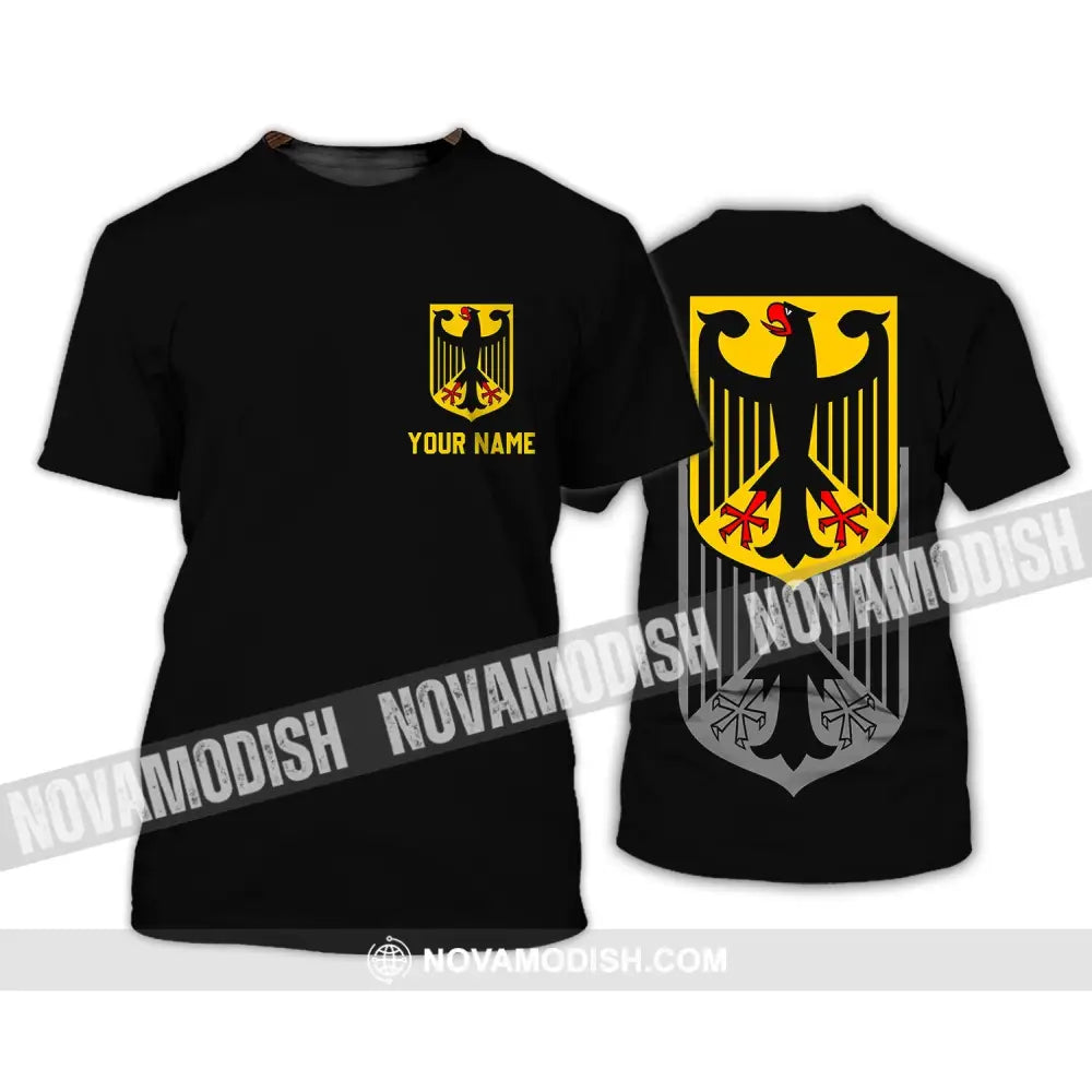 Unisex Shirt - Custom Name Shirt - Germany All Over Style Name Shirt T-Shirt / S T-shirt