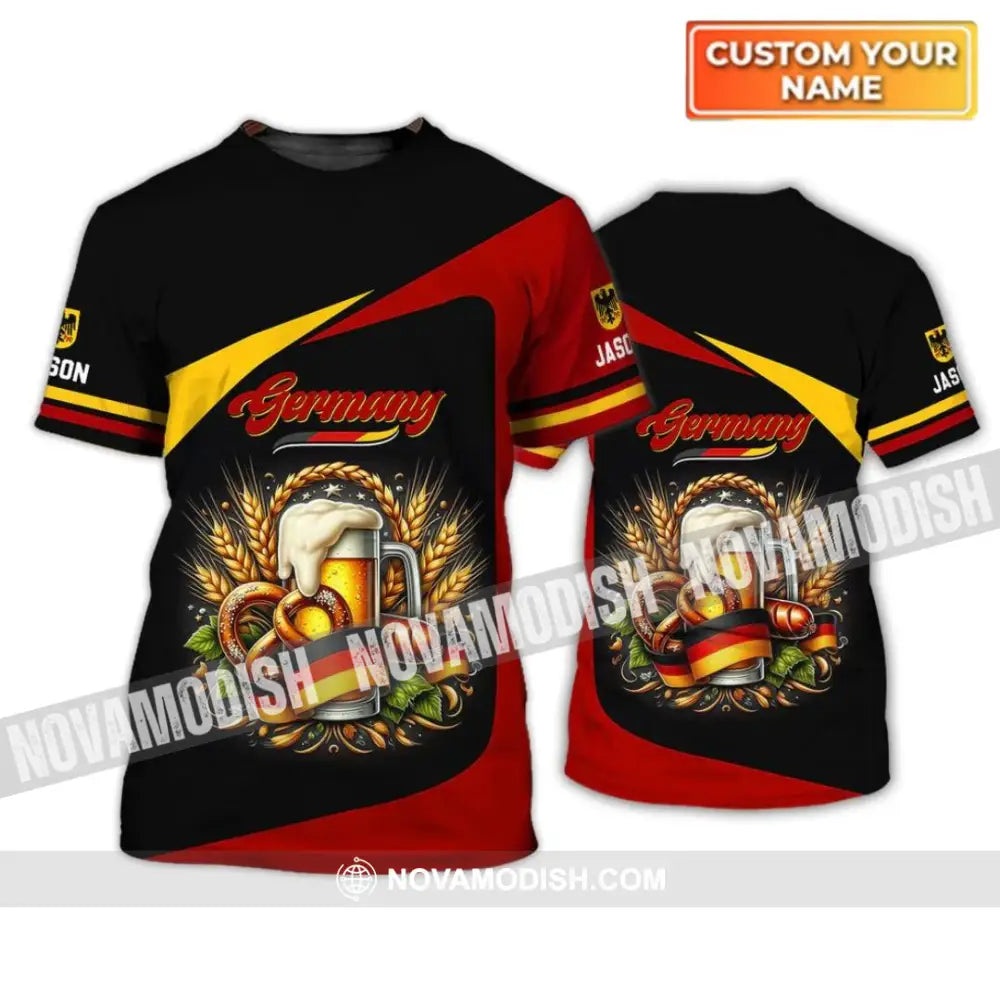 Unisex Shirt - Custom Name Shirt - Germany Beers Shirt T-shirt