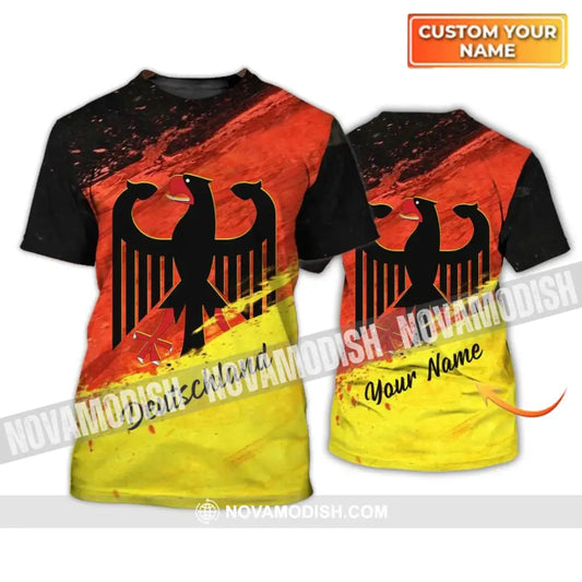 Unisex Shirt - Custom Name Shirt - Germany Bundesrepublik Deutschland Shirt T-shirt