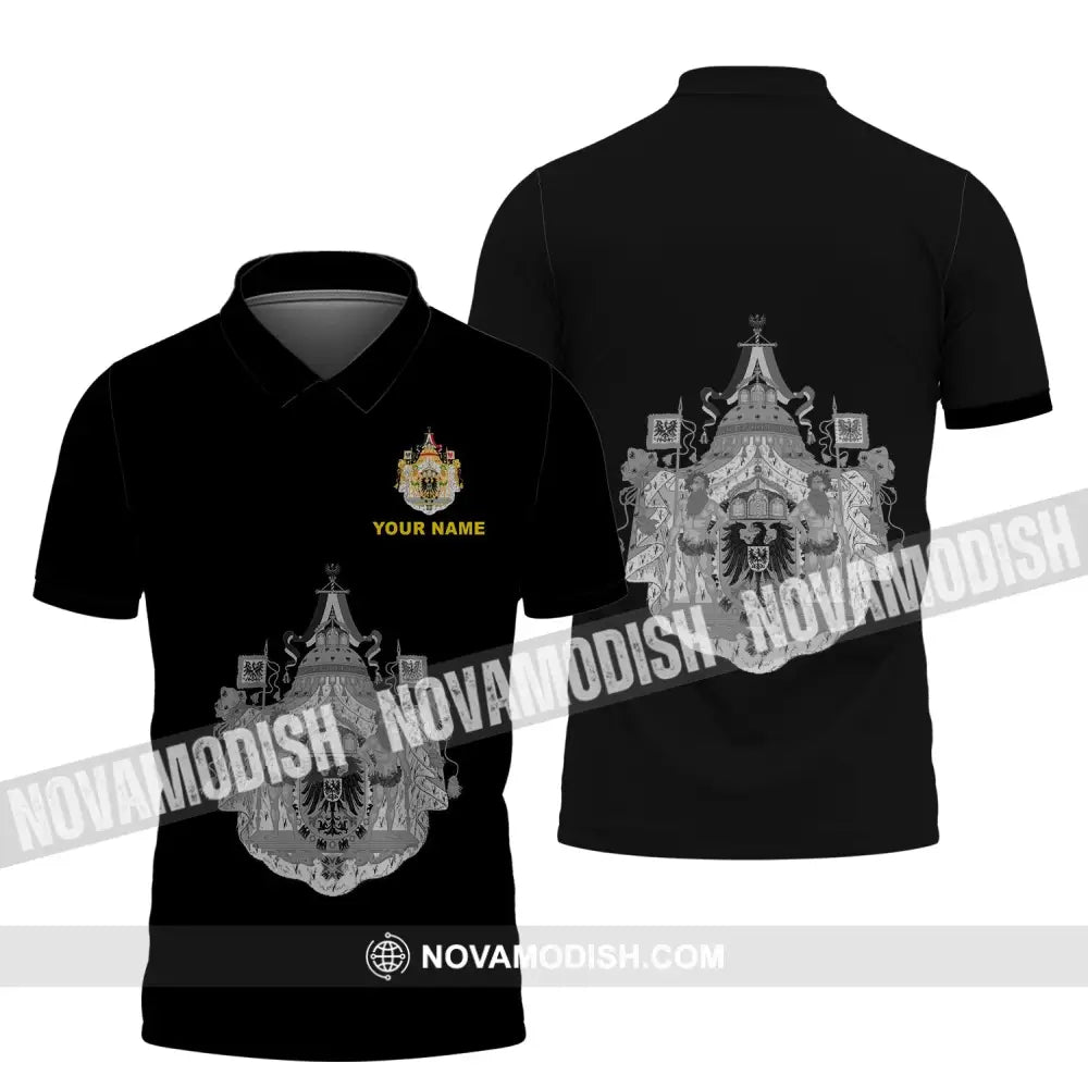 Unisex Shirt - Custom Name Shirt - Germany Logo 3D Name Shirt Polo Shirt / S T-shirt
