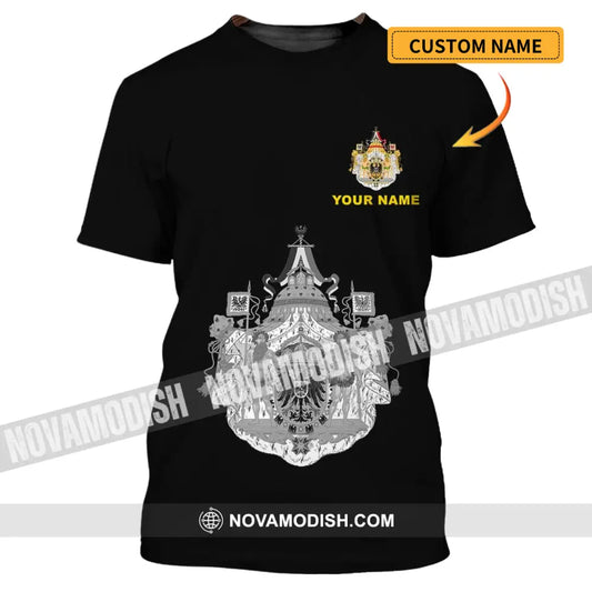 Unisex Shirt - Custom Name Shirt - Germany Logo 3D Name Shirt T-shirt