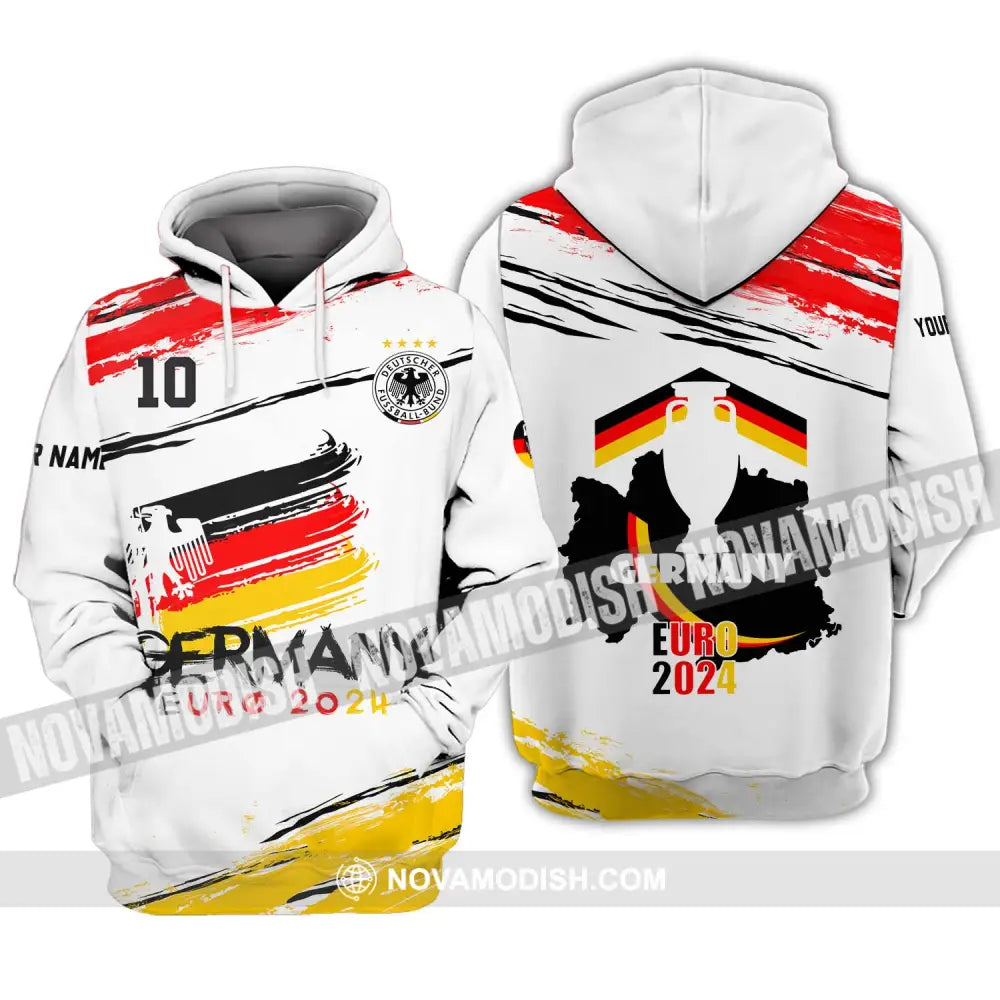 Unisex Shirt - Custom Name Shirt Germany National Team Euro 2024 Shirt Hoodie / S T-shirt