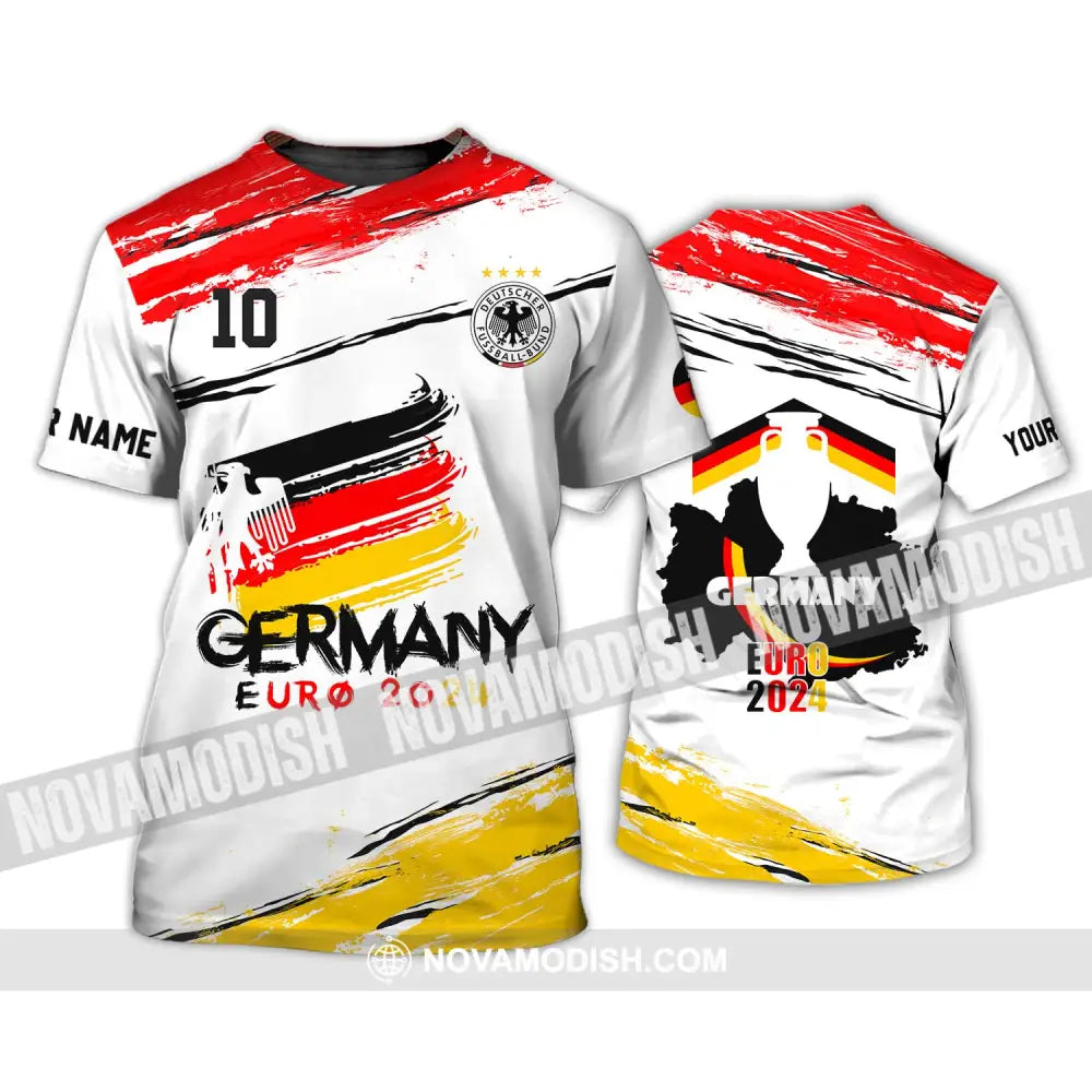Unisex Shirt - Custom Name Shirt Germany National Team Euro 2024 Shirt T-Shirt / S T-shirt