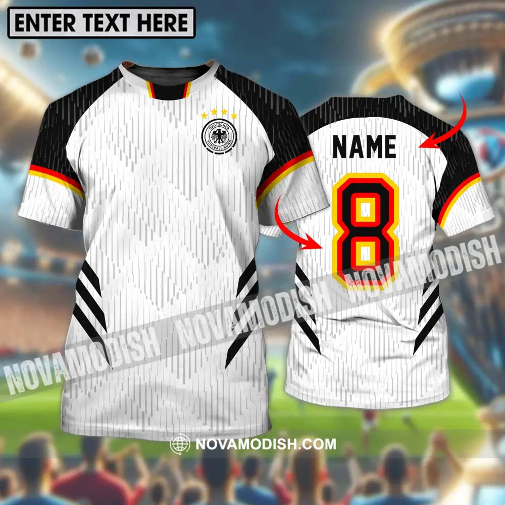 Unisex Shirt - Custom Name Shirt Germany National Team Shirt T-shirt