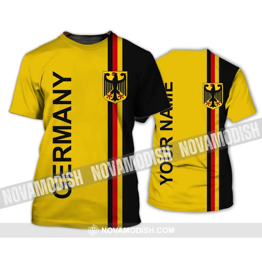 Unisex Shirt - Custom Name Shirt - Germany Straight All Over Style Name Shirt T-Shirt / S T-shirt