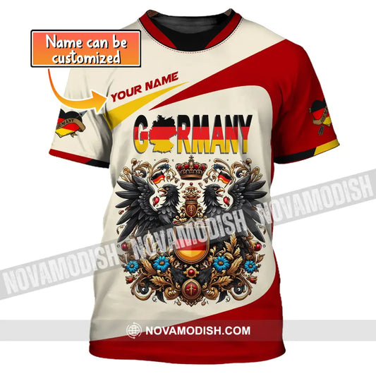 Unisex Shirt Custom Name Germany T-Shirt German Love Gift