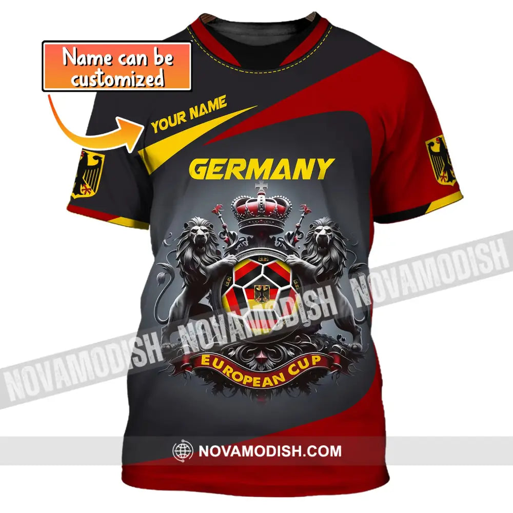 Unisex Shirt Custom Name Germany T-Shirt German Polo Love Gift