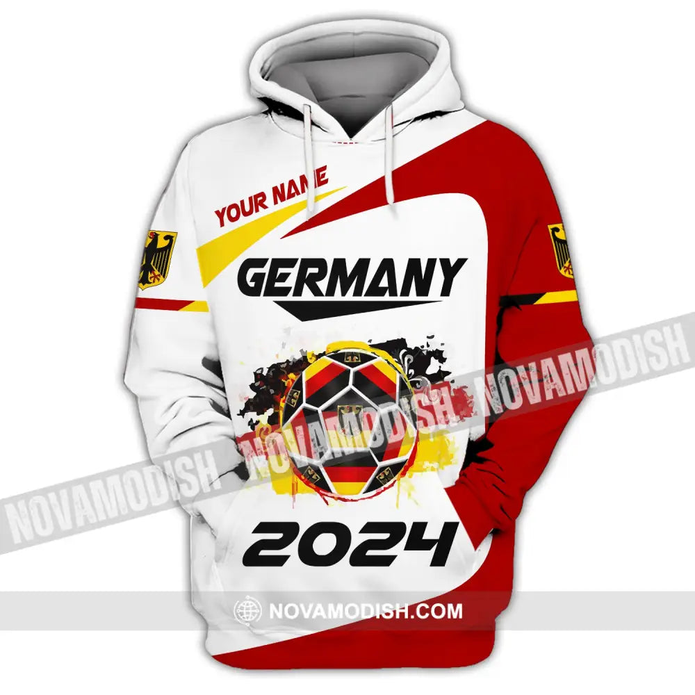 Unisex Shirt Custom Name Germany T-Shirt German Polo Love Gift Hoodie / S