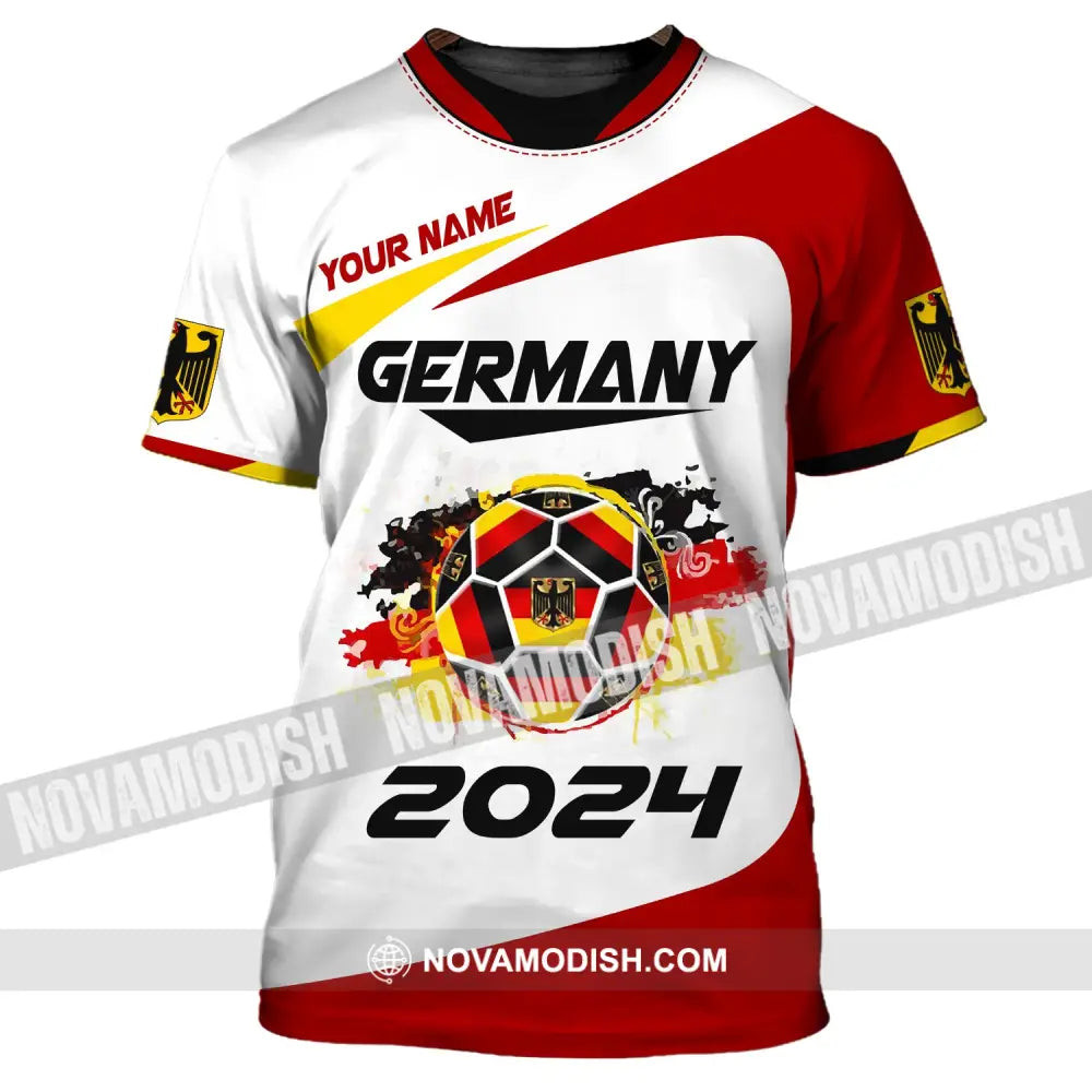 Unisex Shirt Custom Name Germany T-Shirt German Polo Love Gift / S