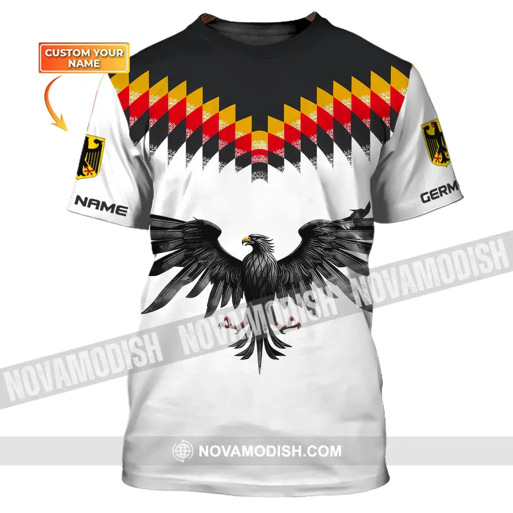Unisex Shirt Custom Name Germany T-Shirt German Pride Gift
