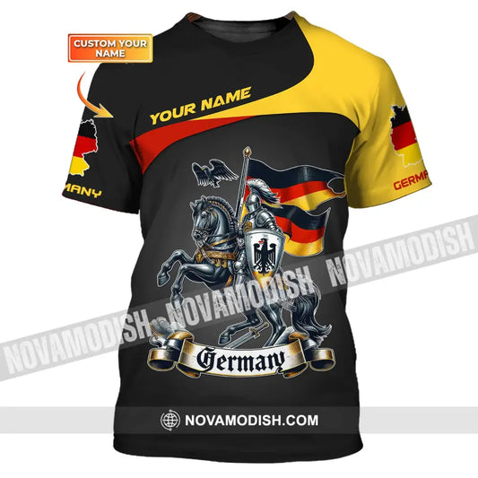 Unisex Shirt Custom Name Germany T-Shirt German Pride Gift