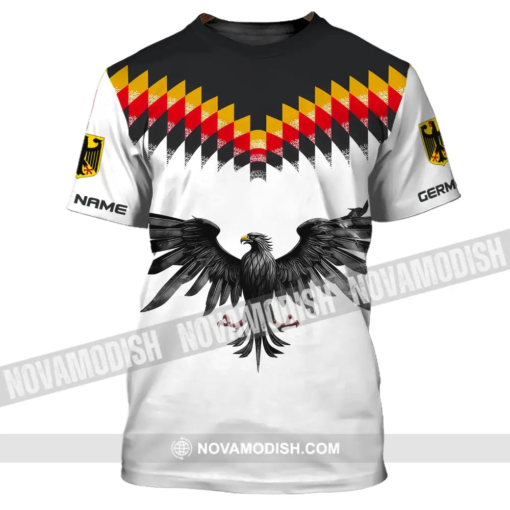 Unisex Shirt Custom Name Germany T-Shirt German Pride Gift / S