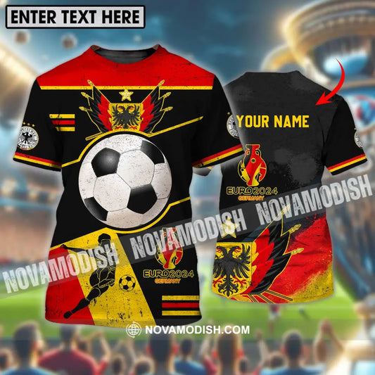 Unisex Shirt - Custom Name Shirt Germany Team Euro 2024 T-shirt