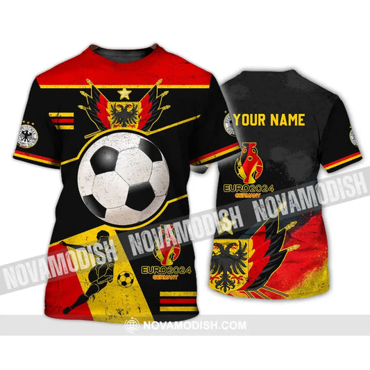 Unisex Shirt - Custom Name Shirt Germany Team Euro 2024 T-Shirt / S T-shirt