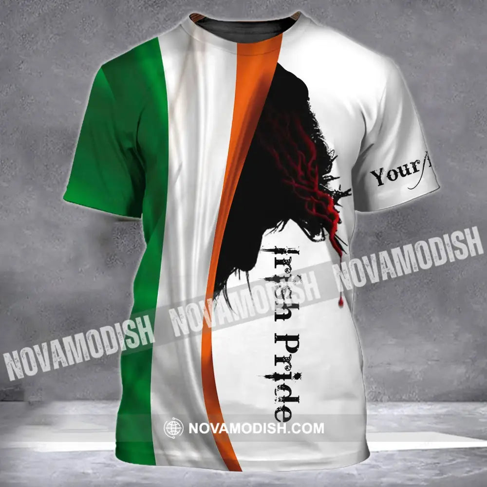 Unisex Shirt - Custom Name Shirt - Gift For Patrick’s Day Happy Saint Patrick’s Day T-Shirt / S T-shirt