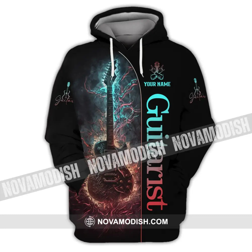 Unisex Shirt Custom Name Guitarist Guitar Lover Gift Hoodie / S T-Shirt