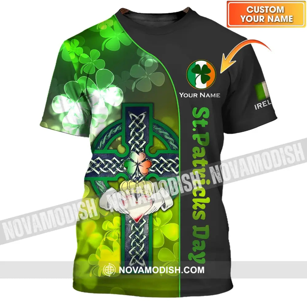 Unisex Shirt - Custom Name Shirt - Happy Saint Patrick’s Day Gift For St.Patrick’s Day T-shirt