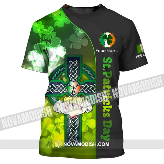 Unisex Shirt - Custom Name Shirt - Happy Saint Patrick’s Day Gift For St.Patrick’s Day T-Shirt / S T-shirt