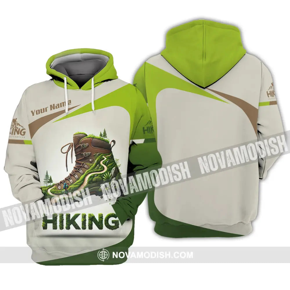Unisex Shirt Custom Name Hiking Lover Gift Hoodie / S T-Shirt
