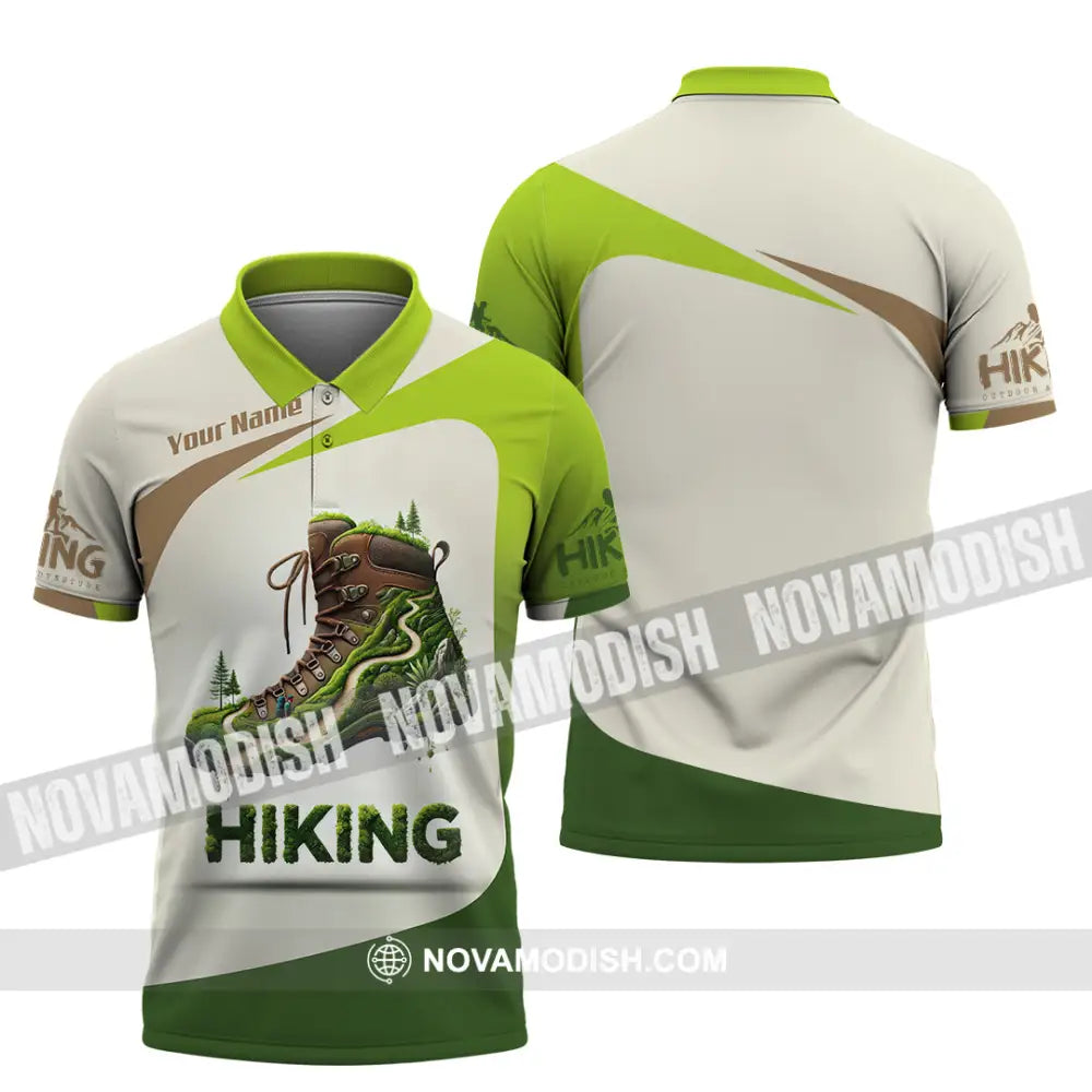 Unisex Shirt Custom Name Hiking Lover Gift Polo / S T-Shirt