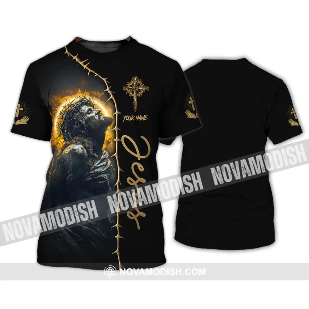 Unisex Shirt - Custom Name Hurt Jesus Shirt T-Shirt / S T-shirt