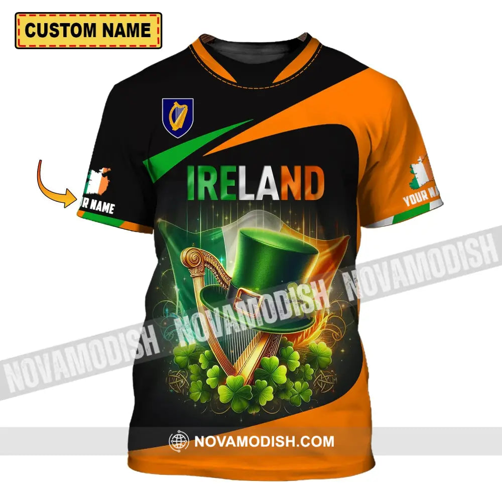 Unisex Shirt - Custom Name Ireland T-Shirt