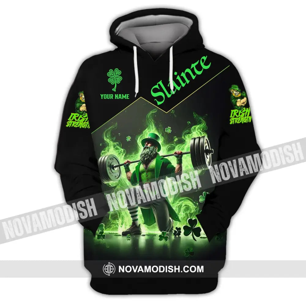 Unisex Shirt Custom Name Irish Ireland Love T-Shirt Hoodie / S T-Shirt