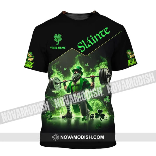 Unisex Shirt Custom Name Irish Ireland Love T-Shirt / S T-Shirt