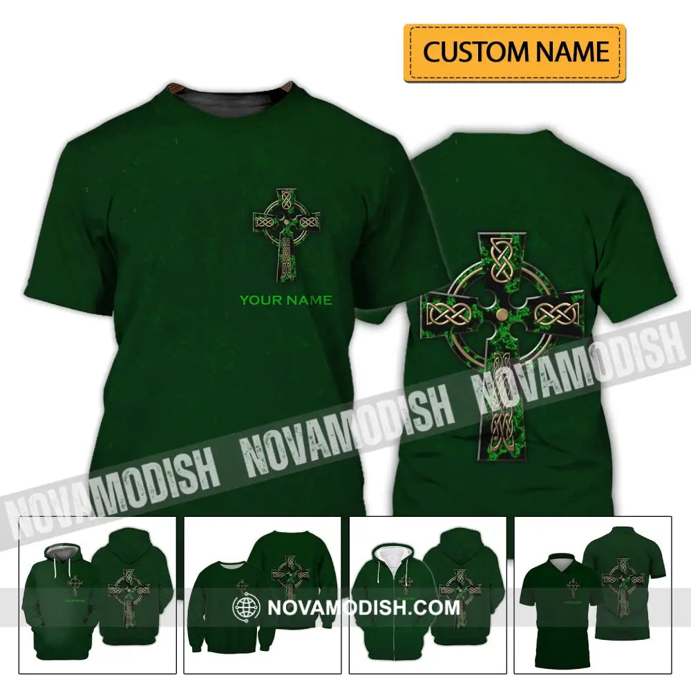 Unisex Shirt - Custom Name Shirt - Irish Patrick’s Day Gift Happy Saint Patrick’s Day T-shirt