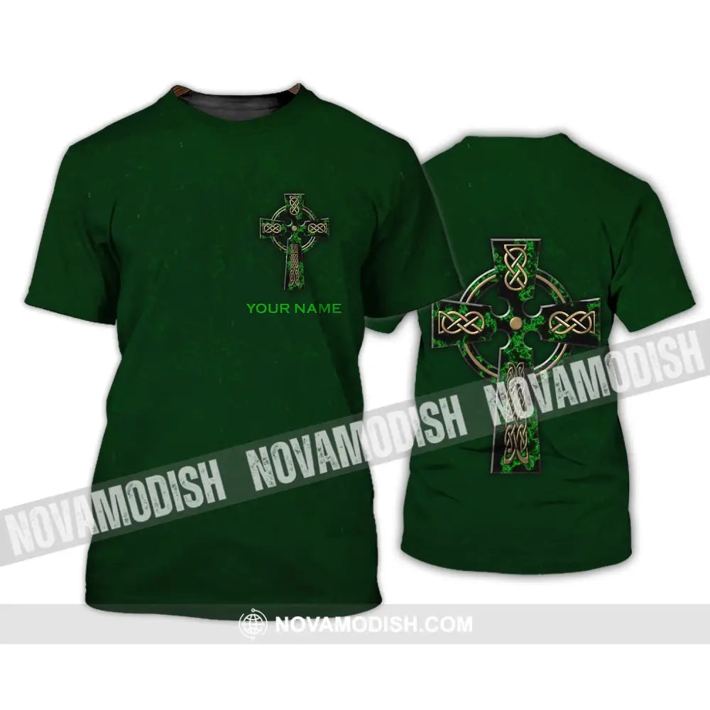 Unisex Shirt - Custom Name Shirt - Irish Patrick’s Day Gift Happy Saint Patrick’s Day T-Shirt / S T-shirt