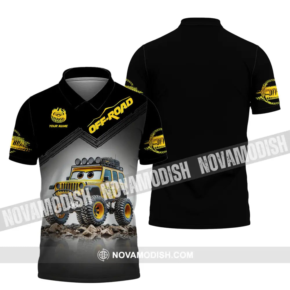 Unisex Shirt Custom Name Jeep Gift For Lover Polo / S T-Shirt